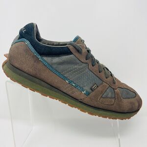 VTG DIESEL Y2K Men’s 10 Bern Brown Leather Lace Up Brown Sneakers Retro Preppy